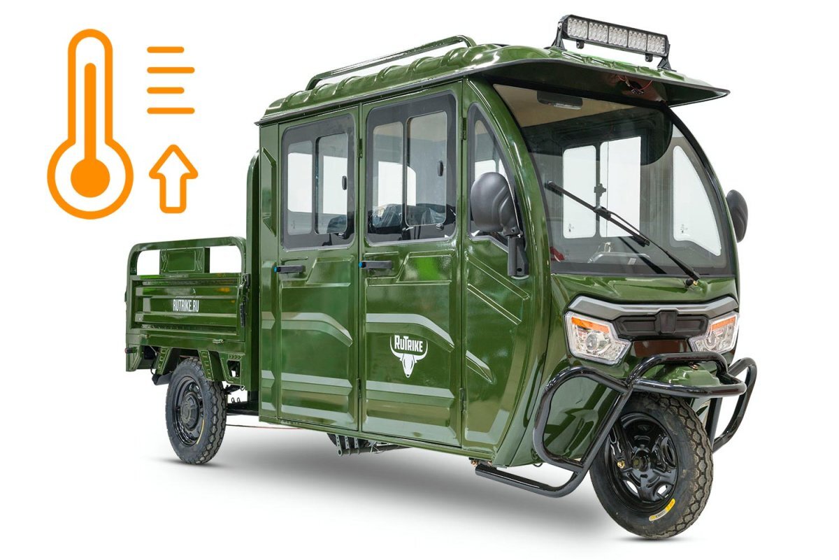 Грузовой электротрицикл Rutrike Рейс 1300 60V