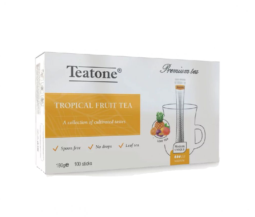 Чай Черный Teatone С Ароматом Тропических Фруктов 100 Стиков