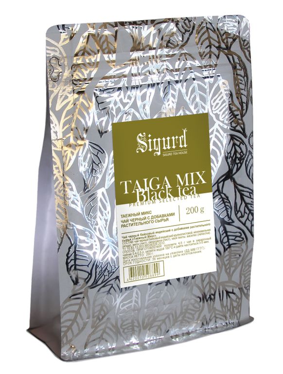 Чай Черный Sigurd Таежный Микс 200гр