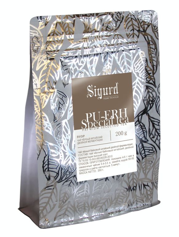 Чай Sigurd Pu Erh Пуэр 200гр