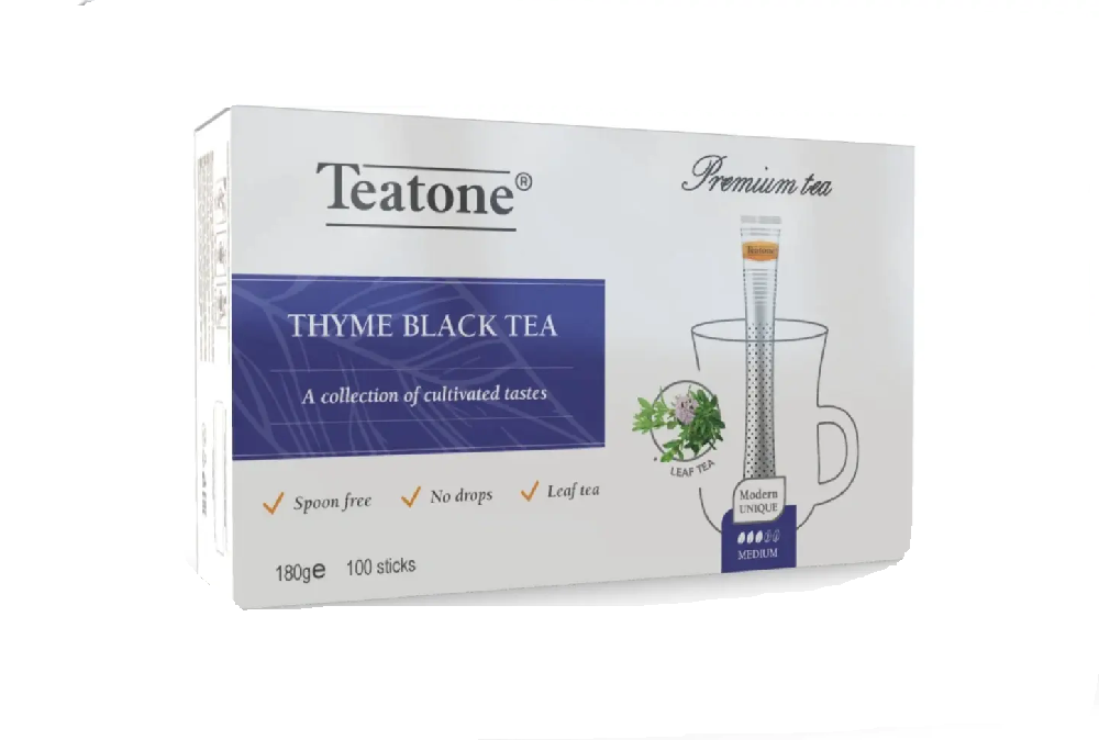 Чай Черный Teatone С Чабрецом 100 Стиков