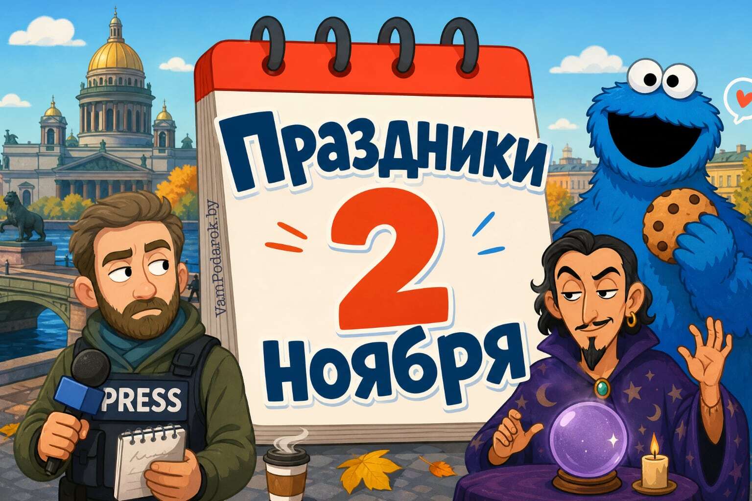 Праздники 2 ноября – открытки и картинки
