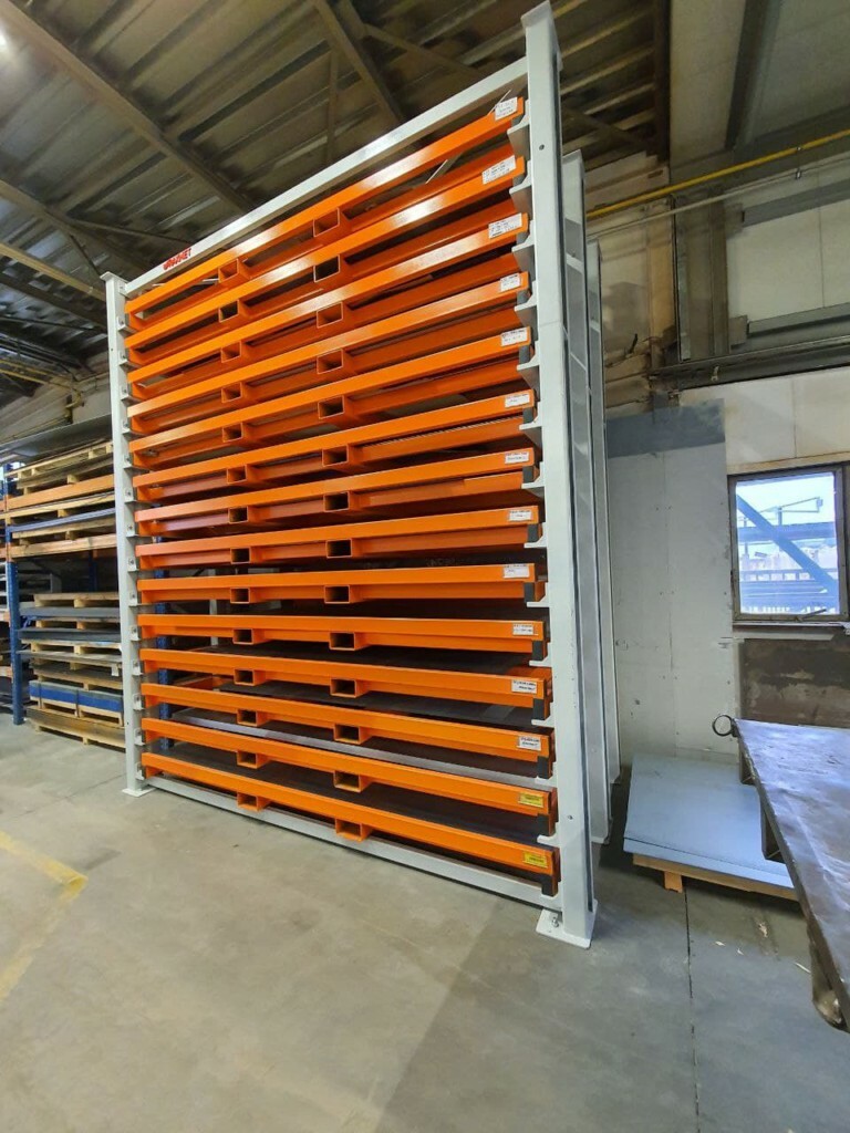 Compact rack for sheet metal | RAXMET