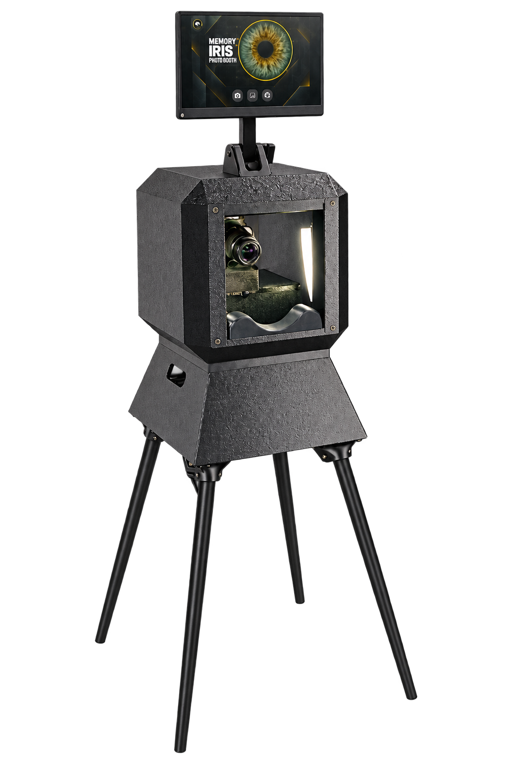 IRIS Photo Booth in black