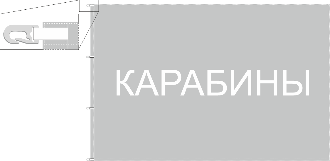 Схема крепления