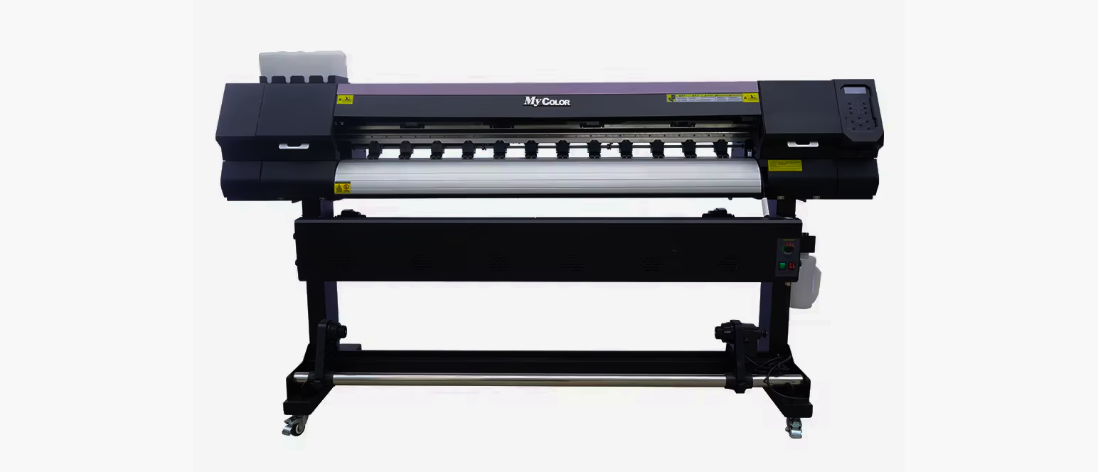  MyColor Экосольвентный принтер 3.2m 2 головы F1080A1