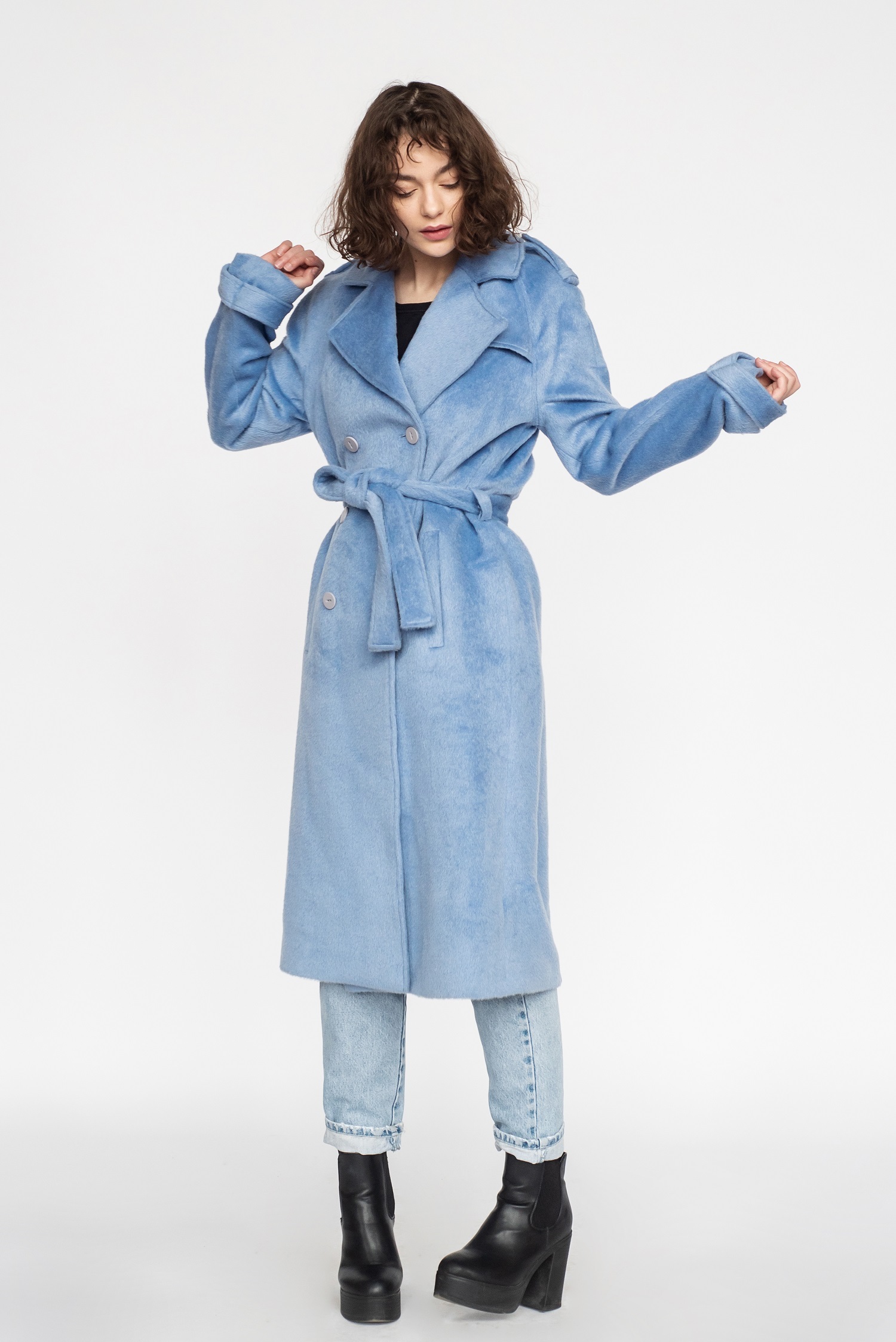 coat blue