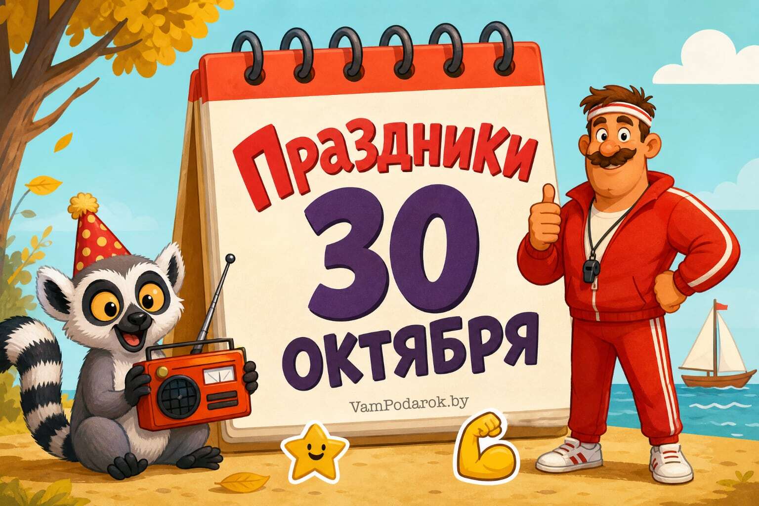 Праздники 30 октября – прикольные открытки и картинки