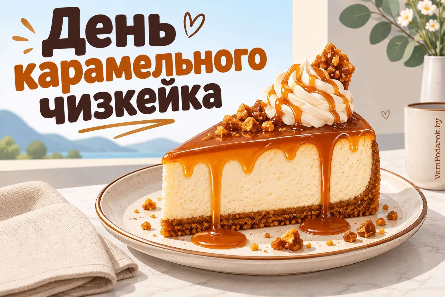 День карамельного чизкейка