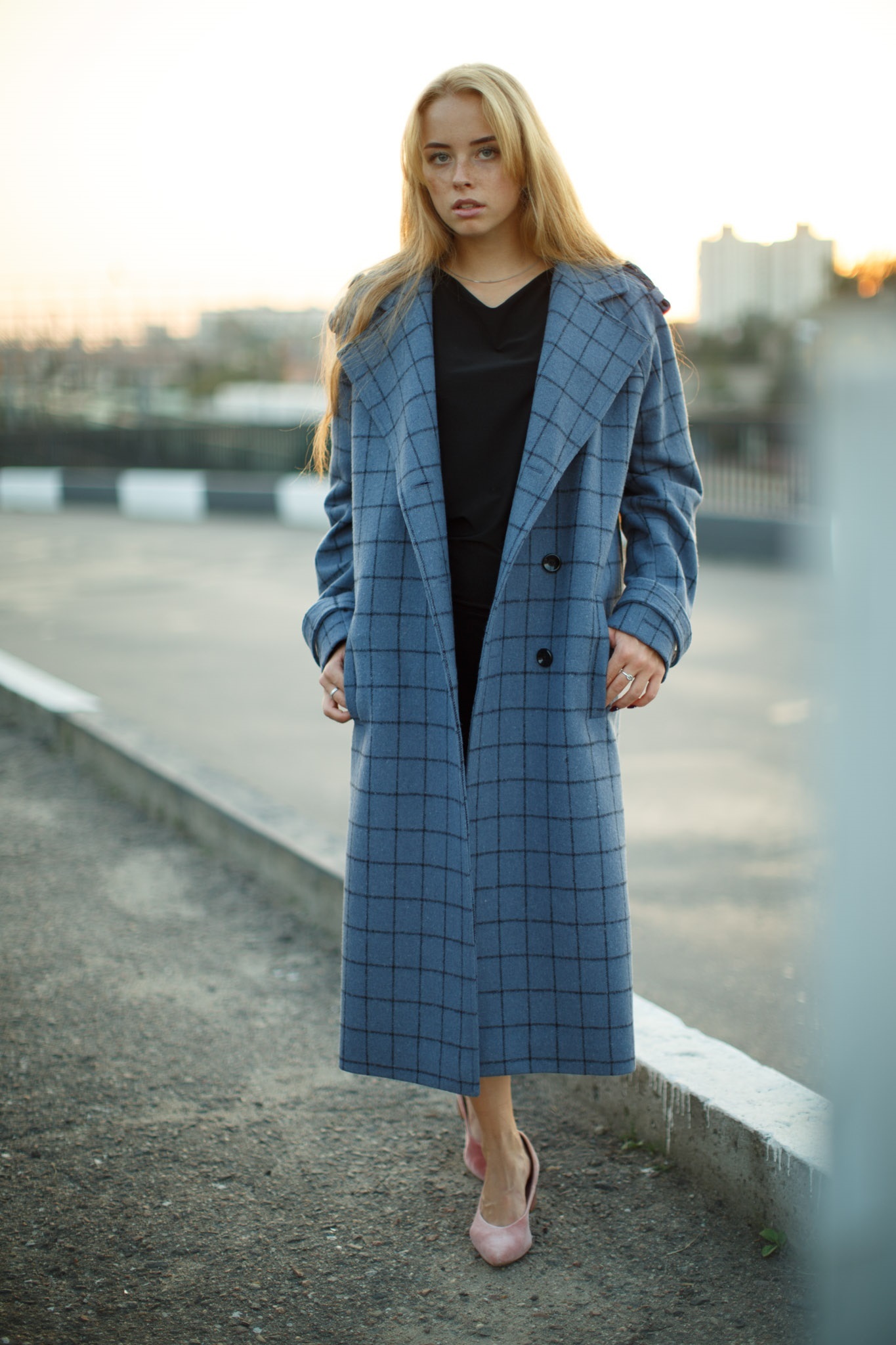 coat blue