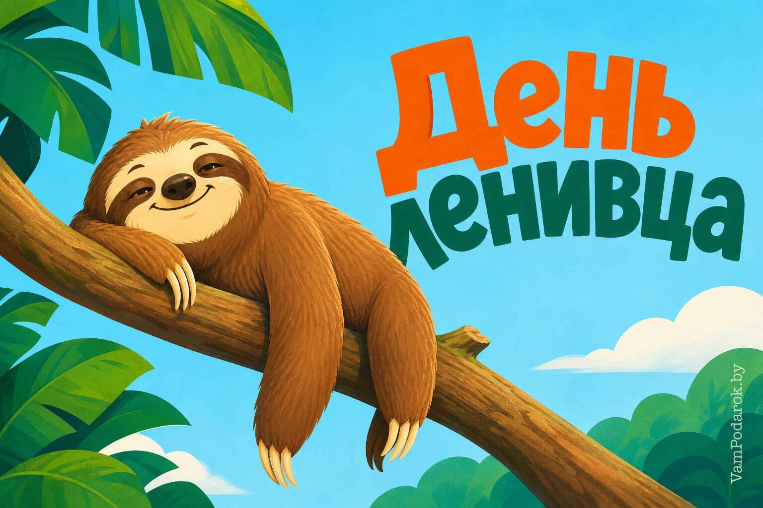 Международный день ленивца