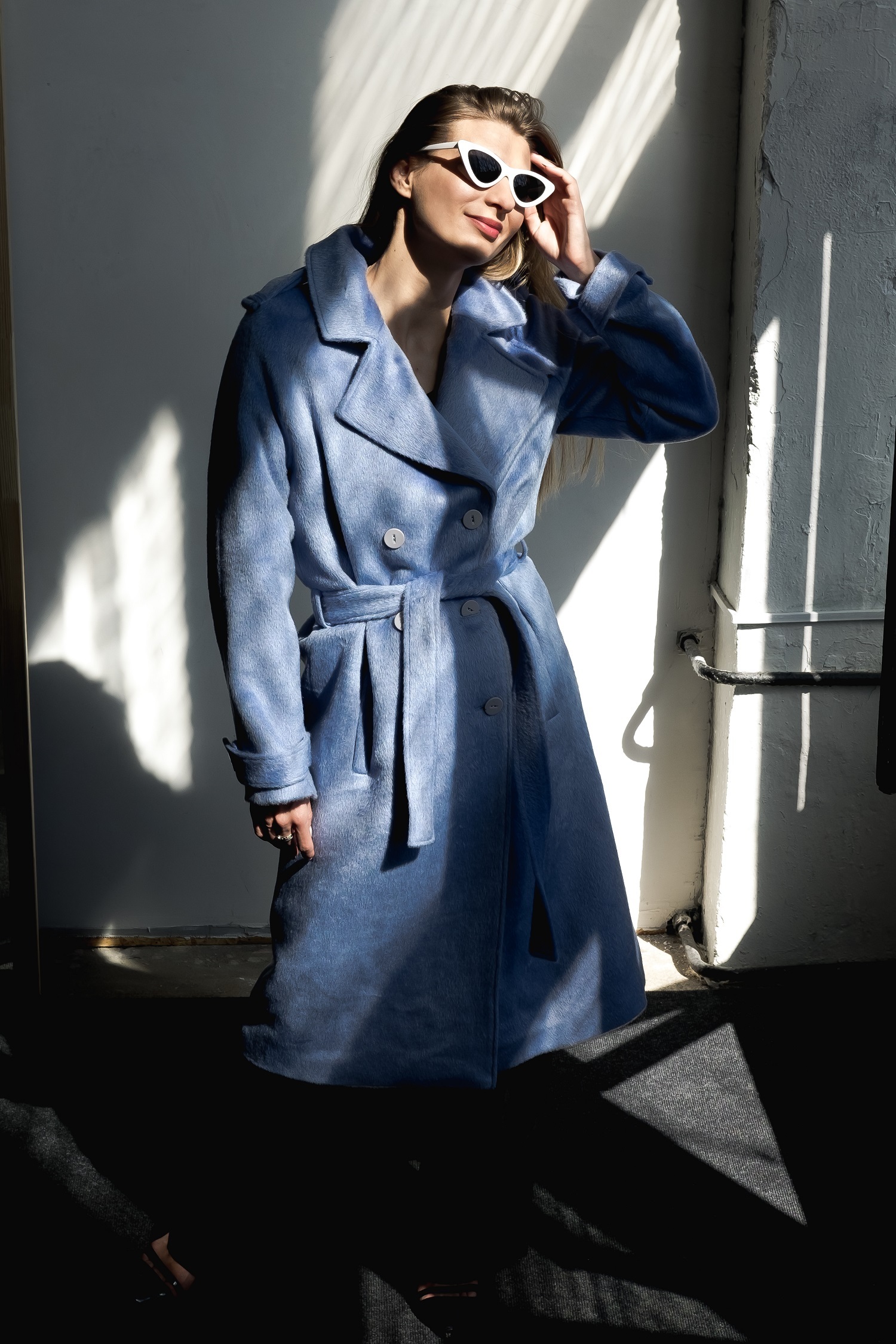 coat blue