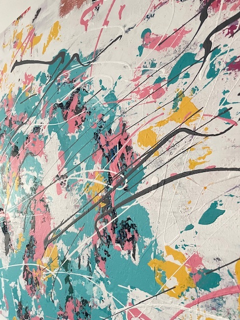 яркая абстракция modernart