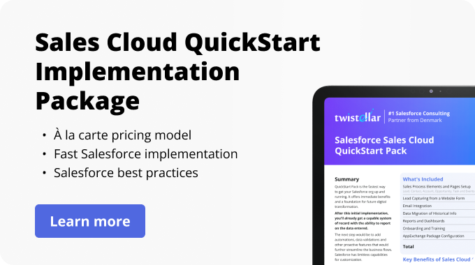 Questions About Salesforce QuickStart Implementation | Twistellar Blog