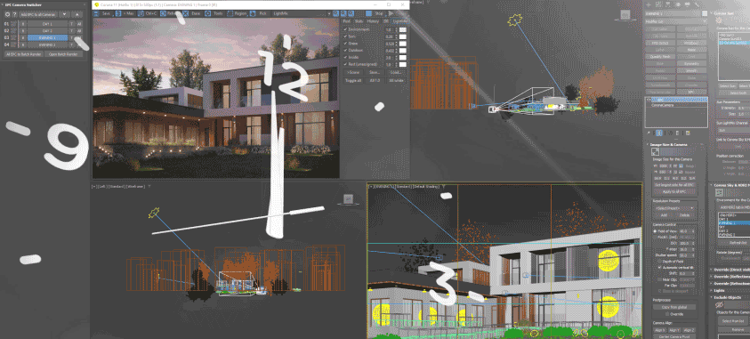 Environment Per Camera (EPC) плагин для 3DS Max и Corona Render | HAIKO ...