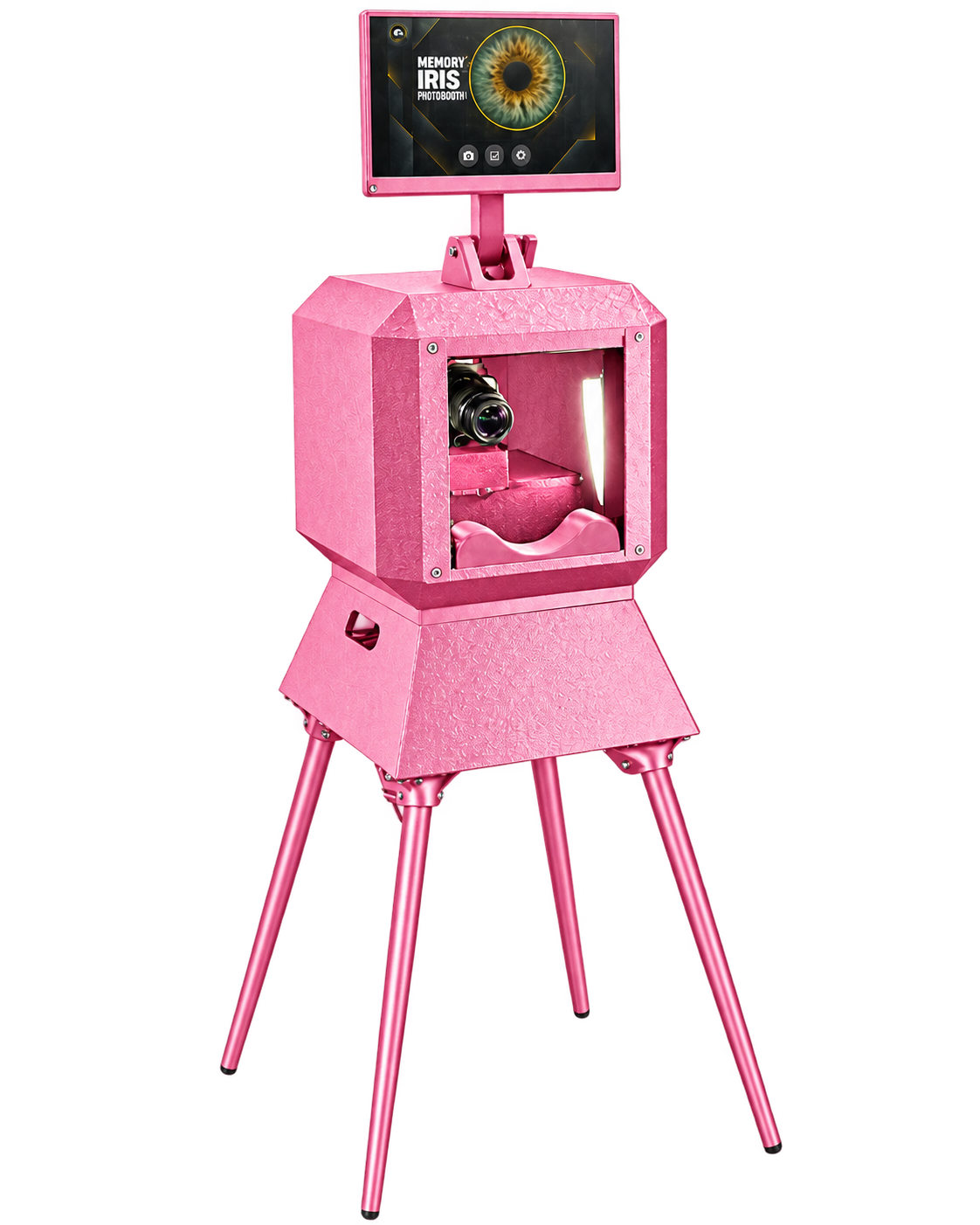 IRIS Photo Booth in pink