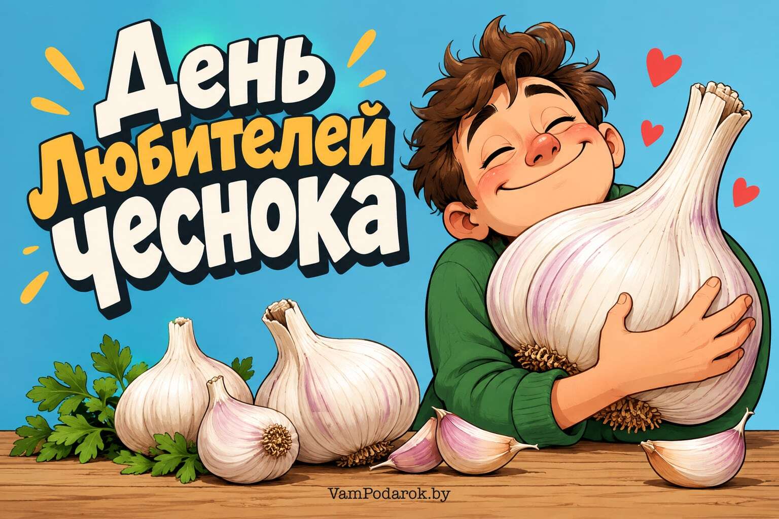День любителей чеснока