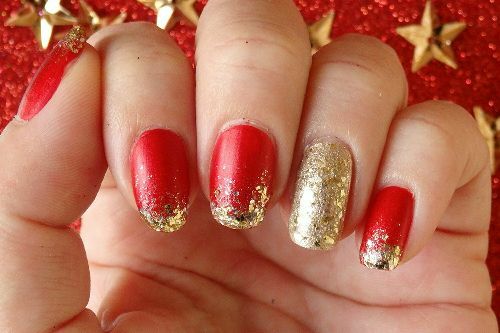 Золотые ногти: Идеи дизайна и модные сочетания оттенков | Anna Key