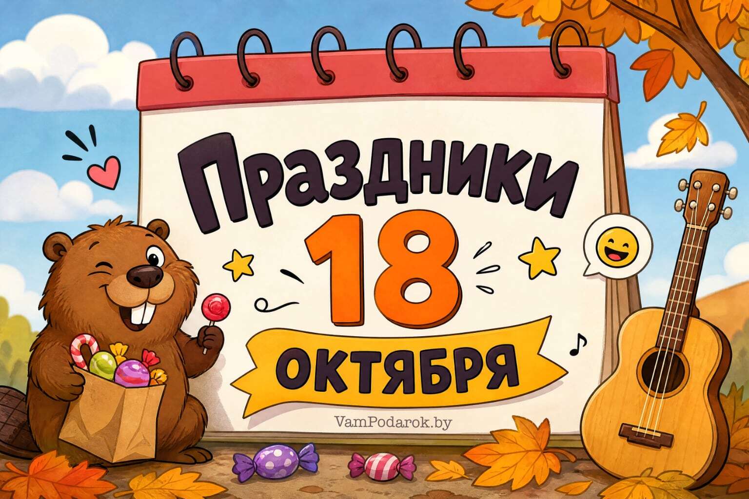 Праздники 18 октября – открытки и картинки