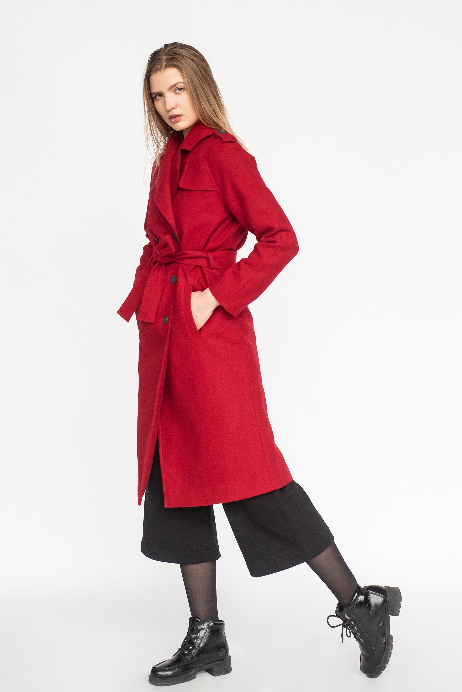 coat red