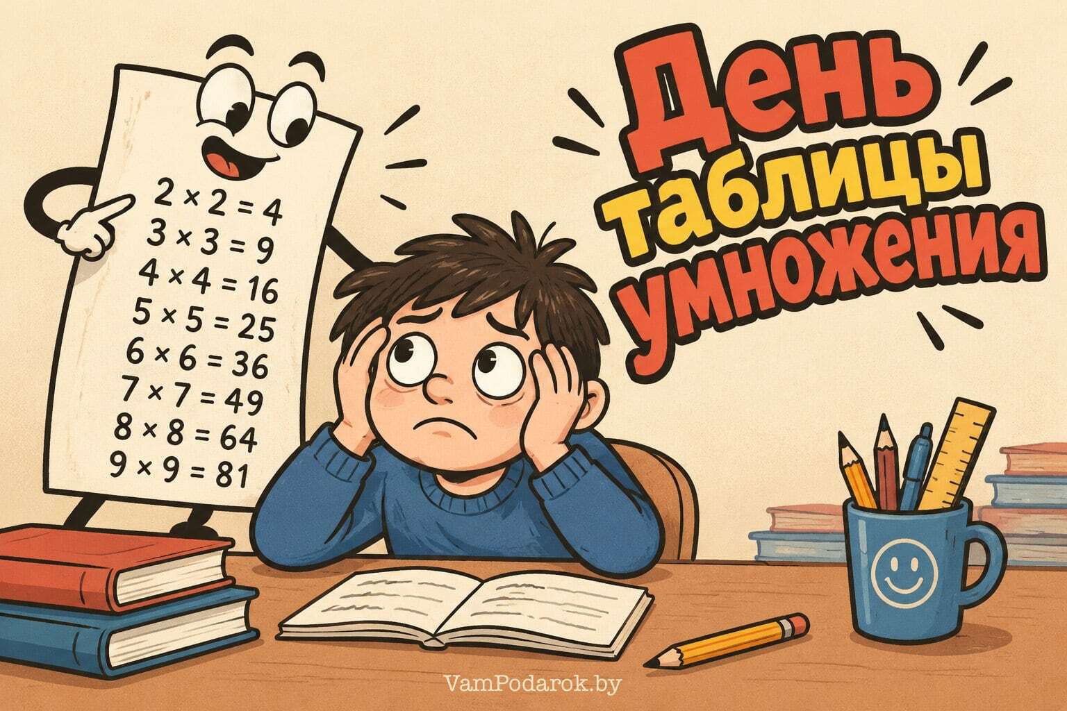 Всемирный день таблицы умножения