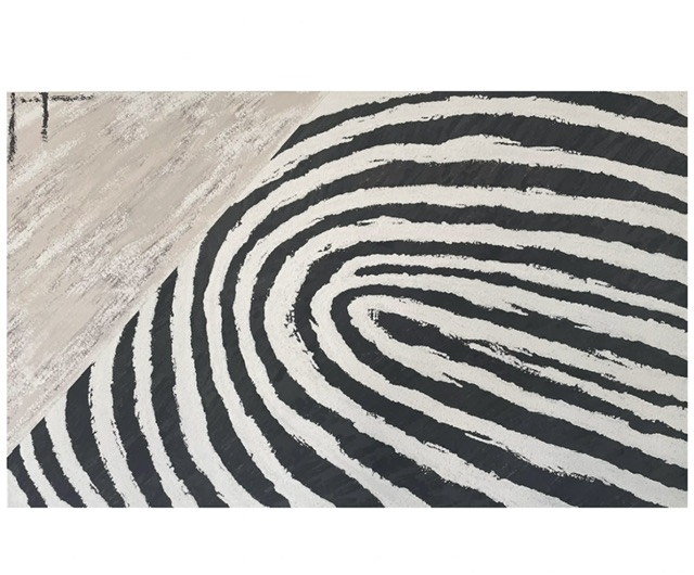 абстракция зебра poliakova art