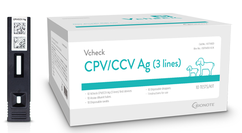 Vcheck коронавирус/парвовирус собак (CPV/CCV Ag)