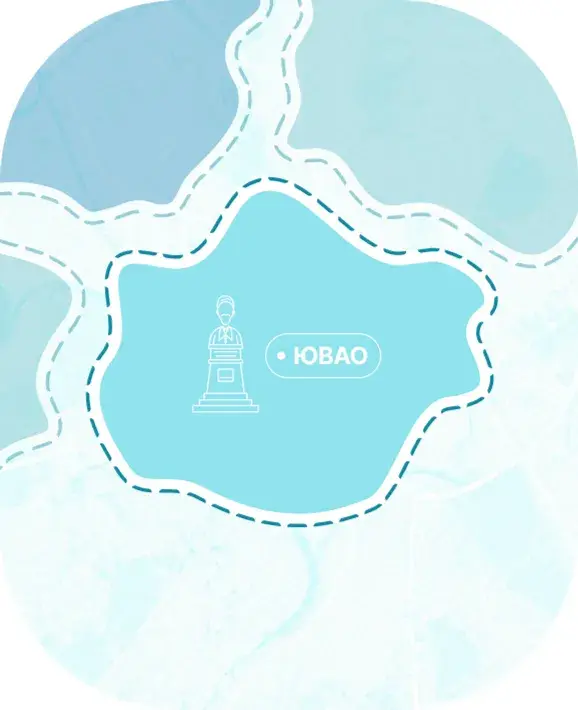 Юго-Восточный округ на карте Москвы