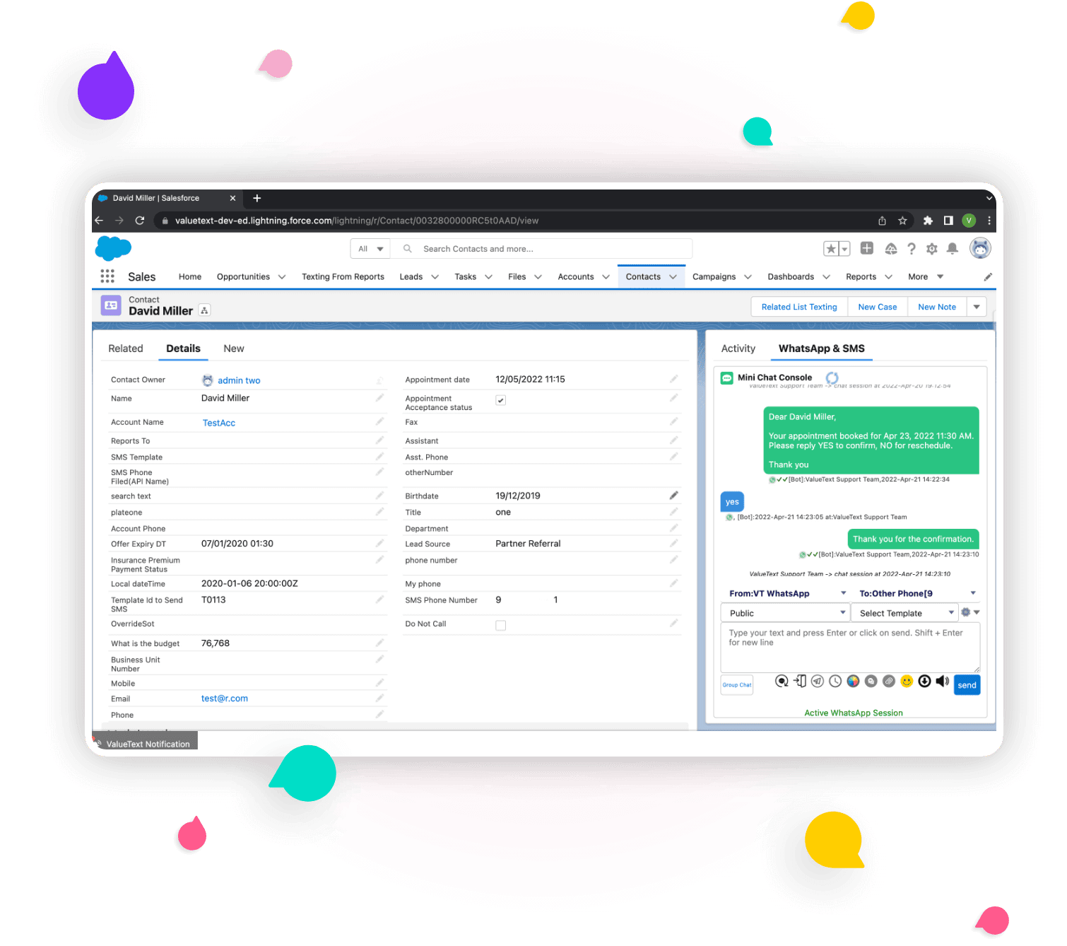 How to Send SMS Messages from Salesforce