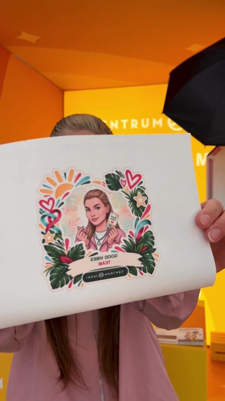 Wydruk portretu AI z Naprasowanki AI MEMBOX