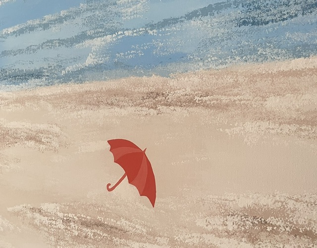 картина с зонтиком poliakova art