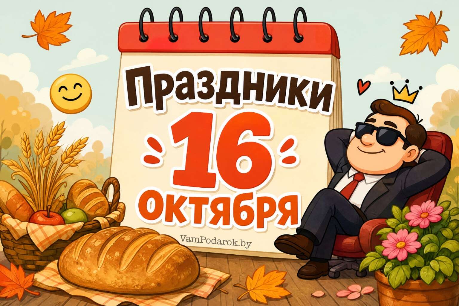 Праздники 16 октября – открытки и картинки