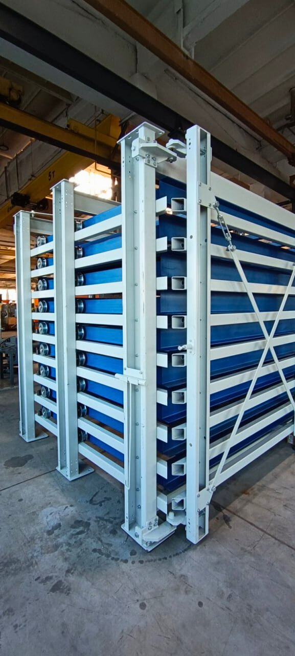 Photos of sheet metal rack systems | RAXMET