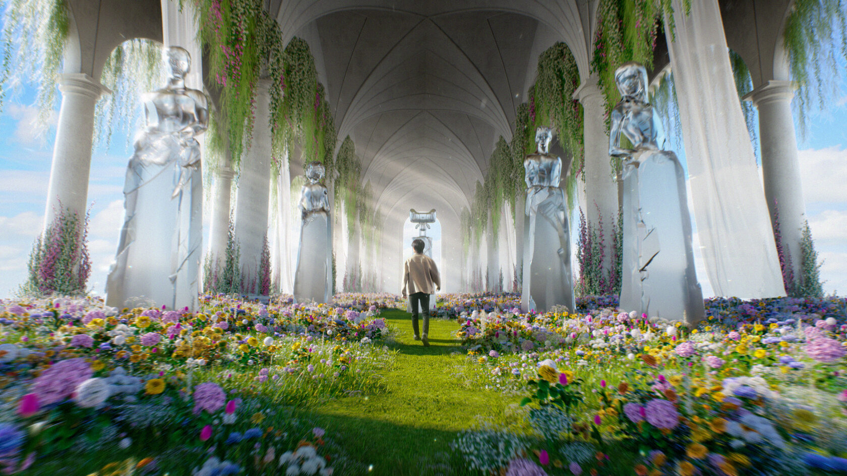 TMALL Statue Garden — Styleframes 1
