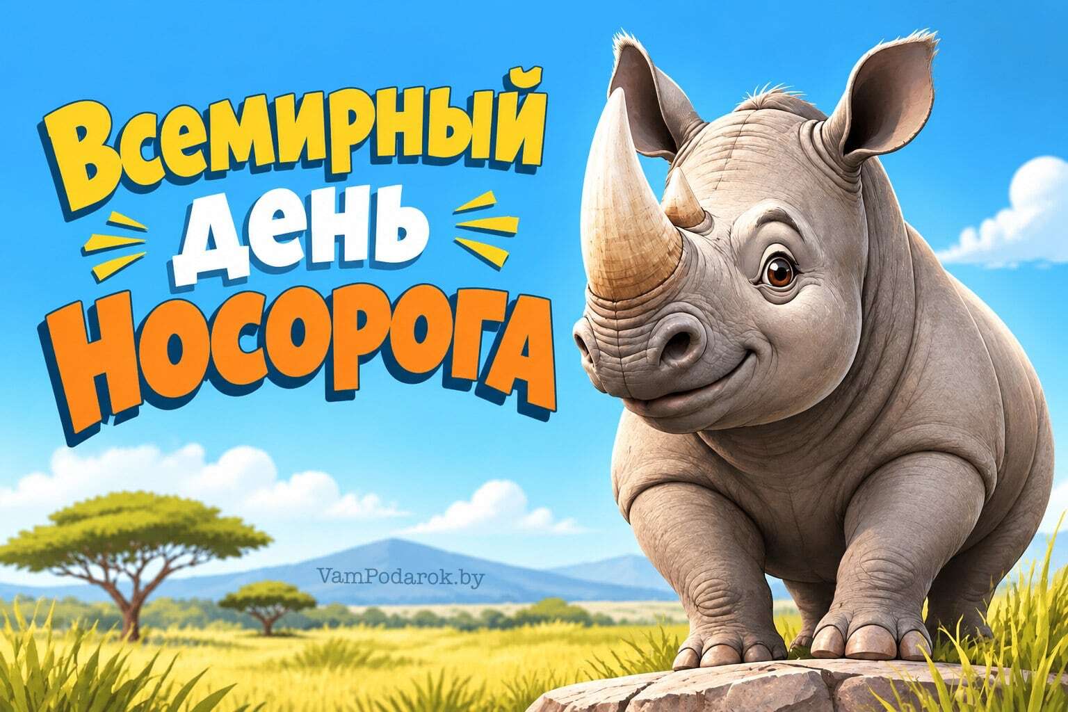 Всемирный день носорога