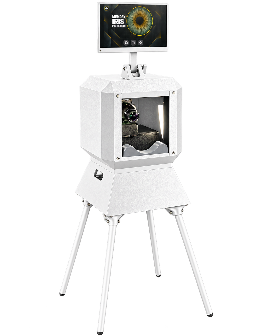 IRIS Photo Booth in white