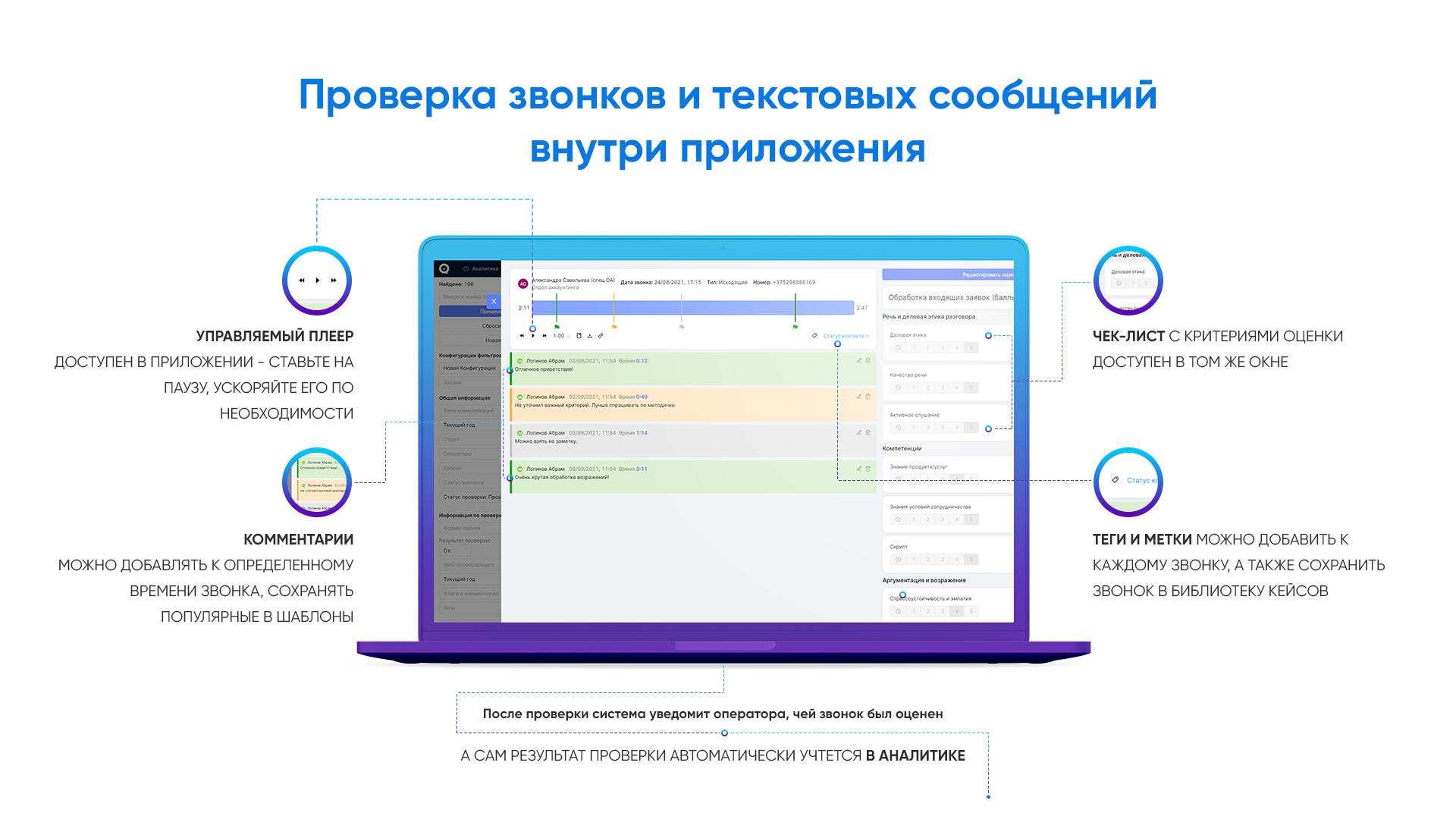 Контроль качества работы операторов в колл-центре