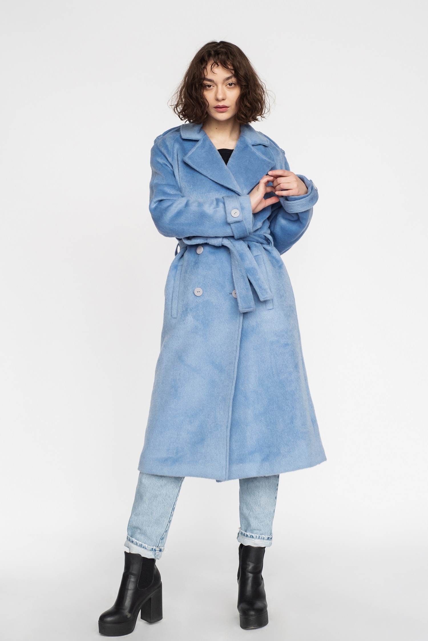 coat blue